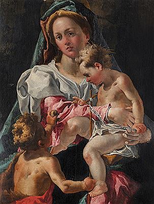Madonna and Child with the Infant Saint John the Baptist