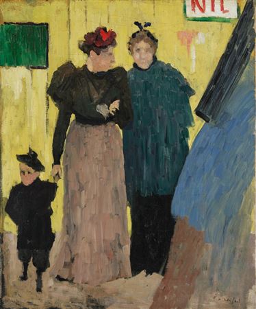 The Two Women and the Child by Karl Xavier Roussel - Auction record, sale price, and art valuation. Compare with similar artists and explore comparable artworks.