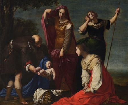 Moses Abandoned on the Banks of the Nile