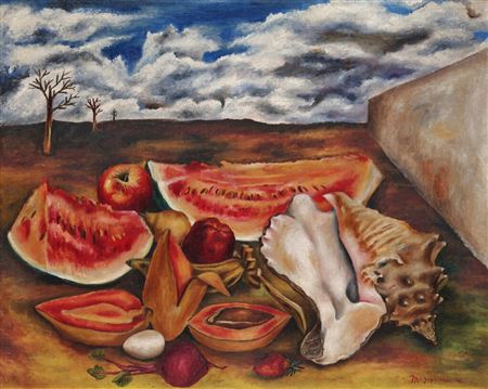 Sample artwork by Maria Izquierdo (1902 - 1955), known for modernist painting - View similar artists and auction records