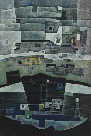 Paisaje arcaico by Gunther Gerzso - Auction record, sale price, and art valuation. Compare with similar artists and explore comparable artworks.