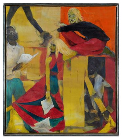 Sample artwork by Kai Althoff (Born 1966), known for painting - View similar artists and auction records
