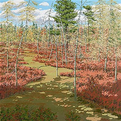 Little Marsh - Autumn by Neil G Welliver - Auction record, sale price, and art valuation. Compare with similar artists and explore comparable artworks.