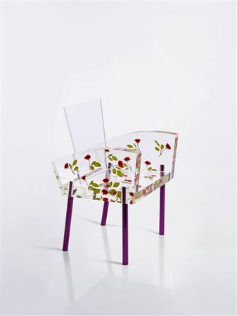 "Miss Blanche" Chair by Shiro Kuramata - Auction record, sale price, and art valuation. Compare with similar artists and explore comparable artworks.