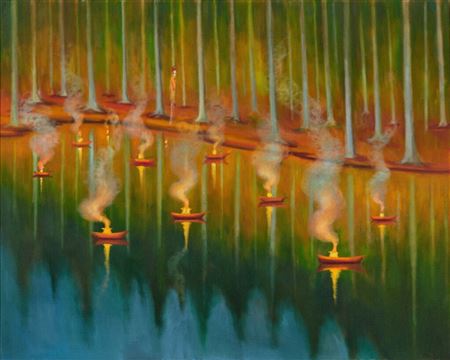 Sample artwork by Jaroslav Valecka (Born 1972), known for painting - View similar artists and auction records