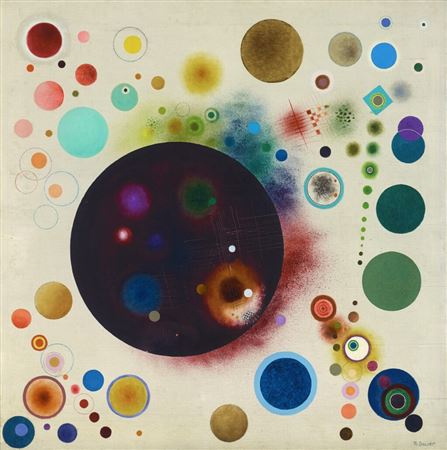 Tanzende Bälle (Dancing Balls) by Rudolf Bauer - Auction record, sale price, and art valuation. Compare with similar artists and explore comparable artworks.