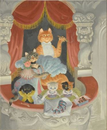 Sample artwork by Kathleen Hale (1898 - 2000), known for paintings - View similar artists and auction records
