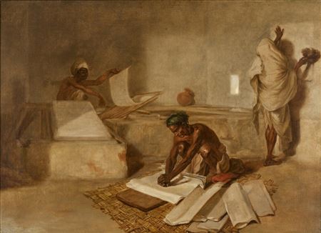 The manufacture of paper at Patna, India