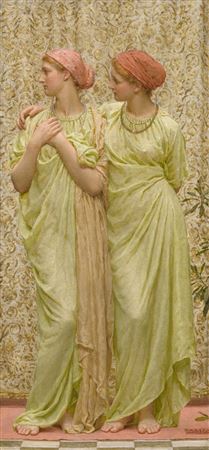 Topaz by Albert Joseph Moore - Auction record, sale price, and art valuation. Compare with similar artists and explore comparable artworks.