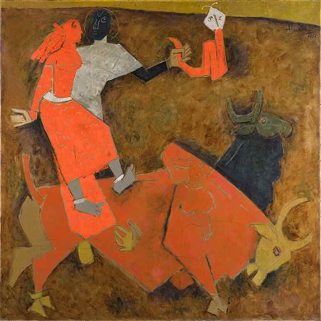 Untitled (Reincarnation) by Maqbool Fida Husain - Auction record, sale price, and art valuation. Compare with similar artists and explore comparable artworks.