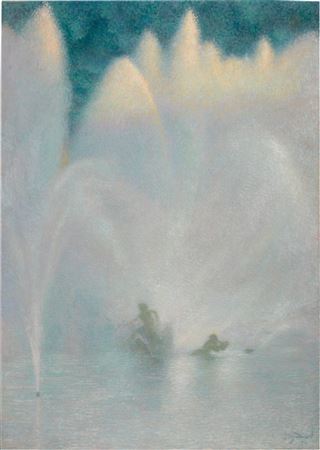 Le Bassin d'Apollon, Versailles by Lucien Levy-Dhurmer - Auction record, sale price, and art valuation. Compare with similar artists and explore comparable artworks.
