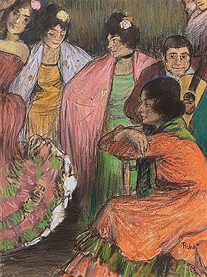 Sample artwork by Ramon Pichot (1924 - 1996), known for painting - View similar artists and auction records