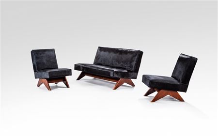 Set of sofa and a pair of armchairs (3)