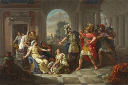Sextus Tarquinius admiring the Virtue of Lucretia