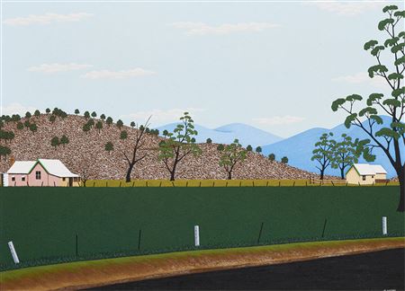 View From Roxburg Road by Maxwell Max Joseph Watters - Auction record, sale price, and art valuation. Compare with similar artists and explore comparable artworks.
