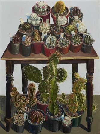 Sample artwork by Lucy Culliton (Born 1966), known for painting - View similar artists and auction records