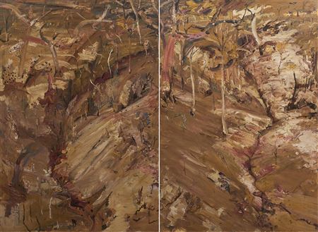 Gully (Diptych)