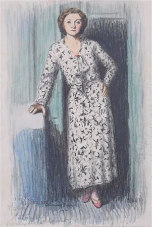 Woman standing in the doorway