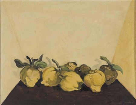 "BODEGÓN DE MEMBRILLOS" by Joaquin Ilundain Solano - Auction record, sale price, and art valuation. Compare with similar artists and explore comparable artworks.
