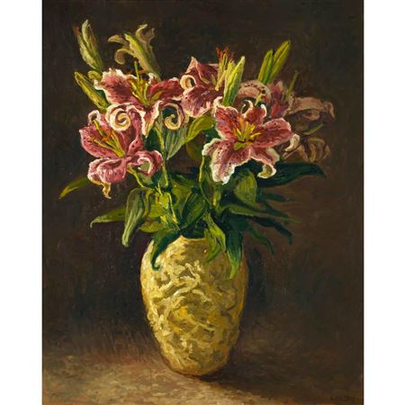 Tiger Lilies in a Vase