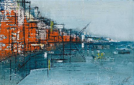 Harbour Scene by Arthur Edward Cantrell - Auction record, sale price, and art valuation. Compare with similar artists and explore comparable artworks.