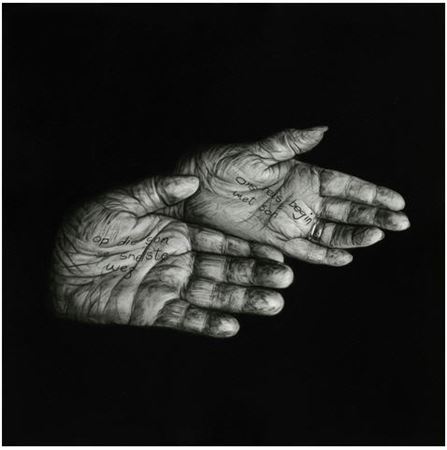 Handskrif: Marlise Joubert en Louis Esterhuizen (Handwriting: Marlise Joubert and Louis Esterhuizen) by Henk Serfontein - Auction record, sale price, and art valuation. Compare with similar artists and explore comparable artworks.
