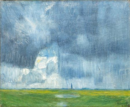 Thunderstorm over the Marsh. 1917