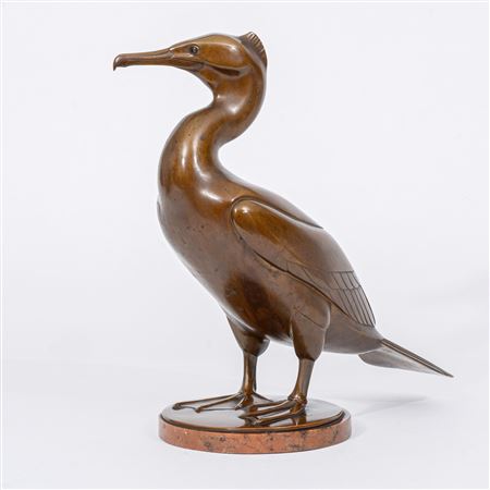 Sample artwork by Wilhelm Krieger (1877 - 1945), known for animal sculptures in bronze, brass, stone, and porcelain - View similar artists and auction records