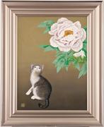 Peonies and Cats