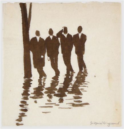 Untitled by Gottfried Wiegand - Auction record, sale price, and art valuation. Compare with similar artists and explore comparable artworks.