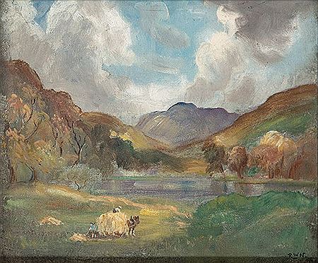 Landscape by Robert West Napier - Auction record, sale price, and art valuation. Compare with similar artists and explore comparable artworks.