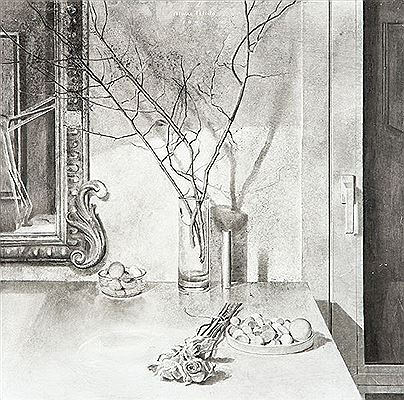 Still life with branches
