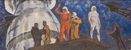 Sample artwork by Boris Vladimirovich Okorokov (1933 - 2005), known for painting - View similar artists and auction records