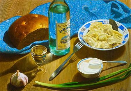 Sample artwork by Philipp Vyacheslavovich Kubarev (Born 1969), known for painting, member of moscow artists union - View similar artists and auction records