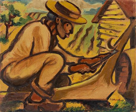 The Plow by Claude F Clark Sr - Auction record, sale price, and art valuation. Compare with similar artists and explore comparable artworks.