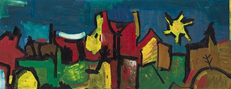 Untitled by Carroll Sockwell - Auction record, sale price, and art valuation. Compare with similar artists and explore comparable artworks.