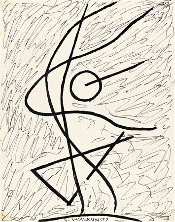 Abstraction, Figure in Motion, (Four works)