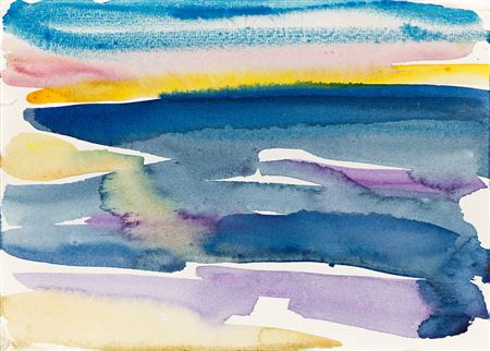 Untitled (Sky Study, 1 am),AND Untitled (Sky Study) (2)