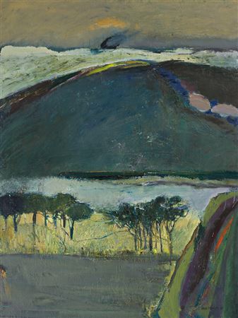 Fog in the Valley by Arthur Okamura - Auction record, sale price, and art valuation. Compare with similar artists and explore comparable artworks.