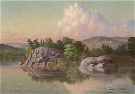 Lake Tear of the Clouds, Headwaters of the Hudson River, New York