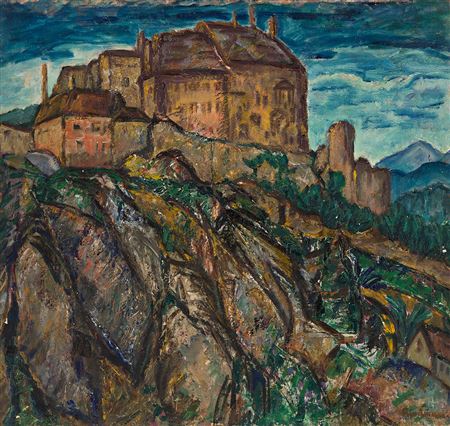 Landscape with Village and Houses