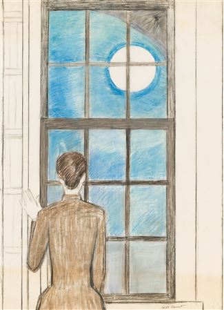 Study for "The Spider Sewed at Night."