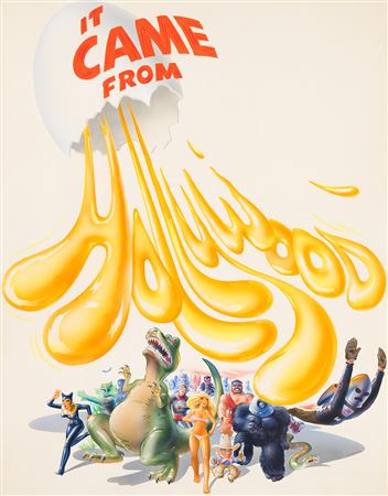 It Came From Hollywood by Robert Samuel Grossman - Auction record, sale price, and art valuation. Compare with similar artists and explore comparable artworks.