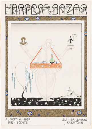 Pierrot with dolls