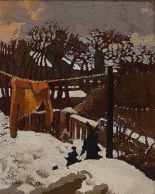 ‘Winter Washing' by John Semmence - Auction record, sale price, and art valuation. Compare with similar artists and explore comparable artworks.