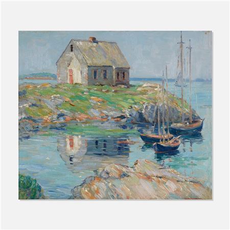 Harbor Scene with a House by Ivan Summers - Auction record, sale price, and art valuation. Compare with similar artists and explore comparable artworks.