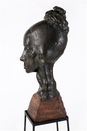 Female bust 1951 by Arnold Hoffmann - Auction record, sale price, and art valuation. Compare with similar artists and explore comparable artworks.
