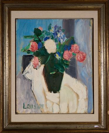 Vase with Roses