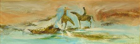 Riders on a Beach 1967