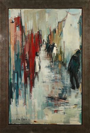 Figures in the street